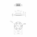 Metall Hub Set - HBL8X0, 380, 388, 3850