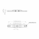 Servohorn zweiseitig Metall M3 - L 2.5/3 in - for HBL960-990, HBL665/669, HV777A+, DS9910, HV9930