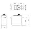 3x HV9767 und 1x HBL980 HV Digital Servo combo